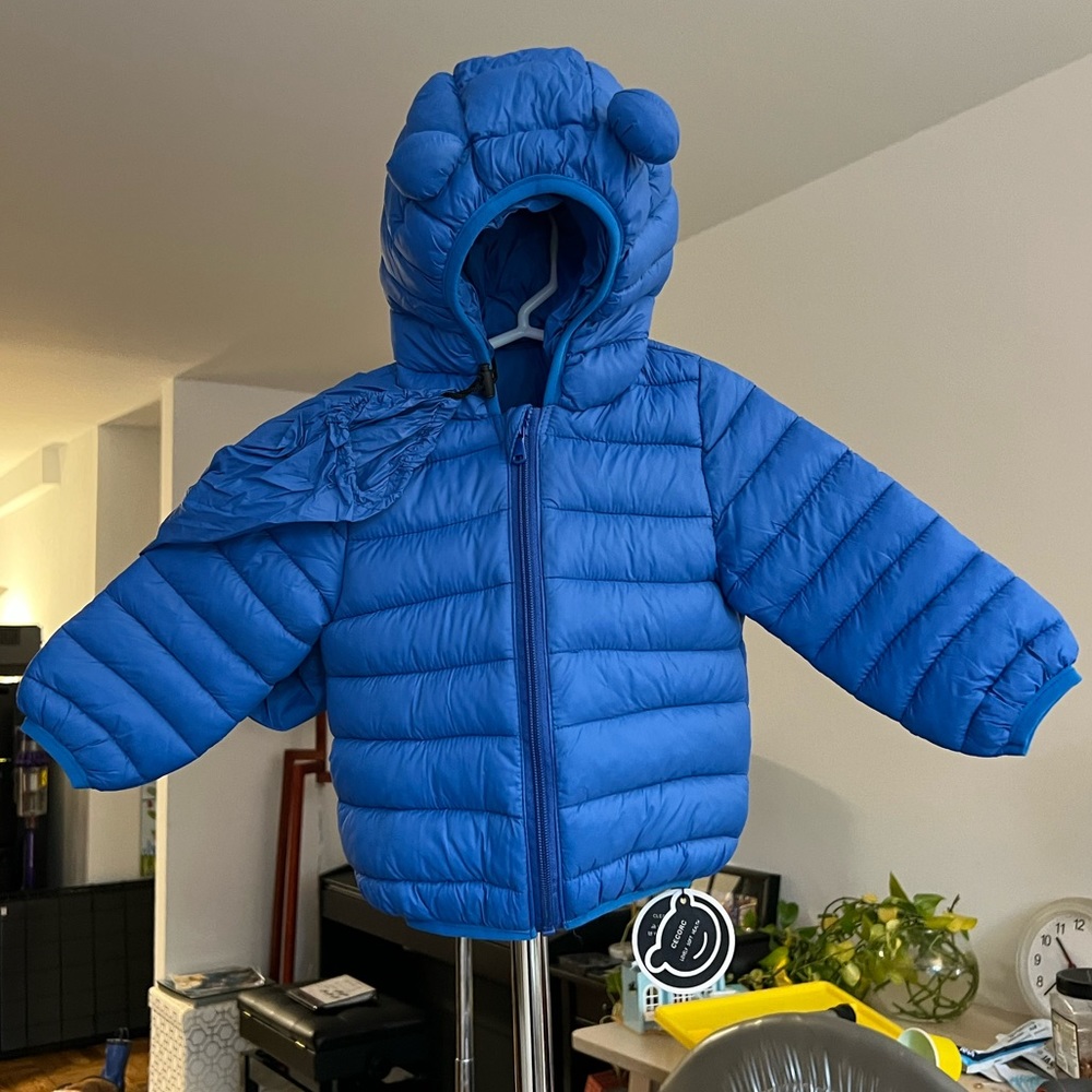 Toddler puffer jacket new